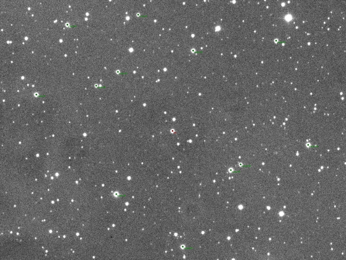 Chart - WASP-176, JD 2460487.69023