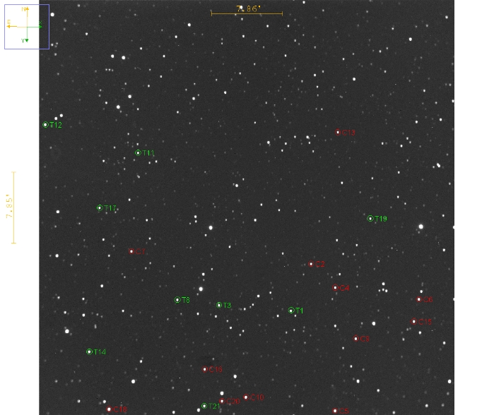 Chart - TrES-3, JD 2460506.36682