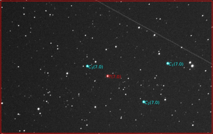 Chart - KELT-1, JD 2460517.46651