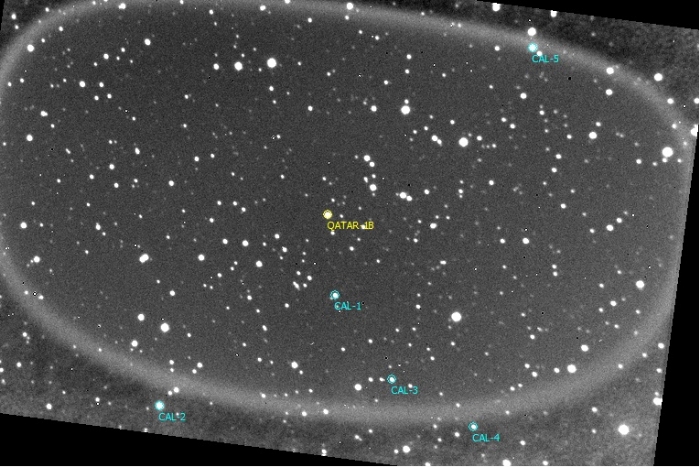 Chart - Qatar-1, JD 2460532.43510