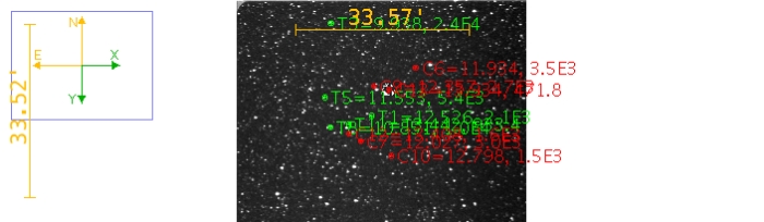 Chart - CoRoT-2, JD 2460536.63911