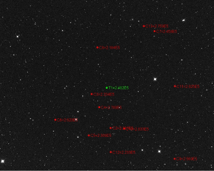 Chart - WASP-10, JD 2460549.42183