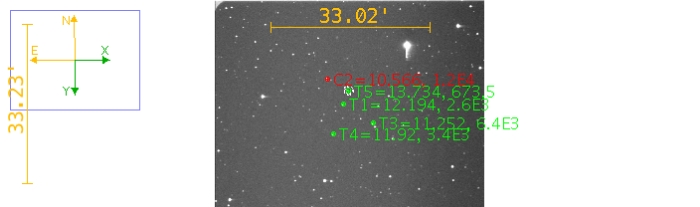 Chart - WASP-52, JD 2460232.79729