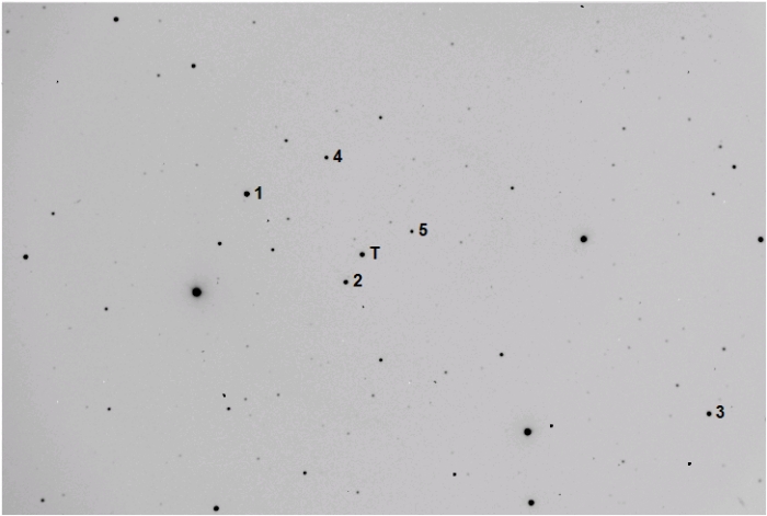 Chart - WASP-4, JD 2460557.83153