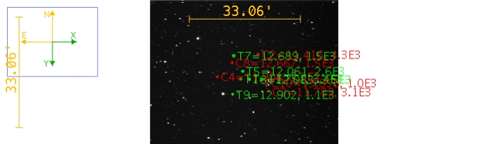 Chart - WASP-2, JD 2460555.71403