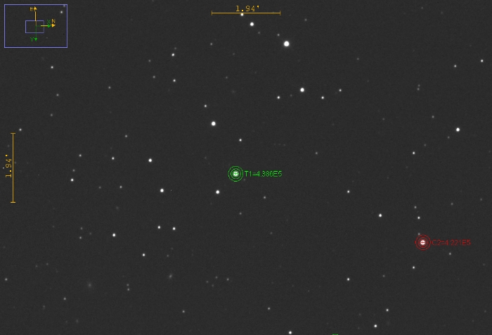 Chart - TrES-3, JD 2460493.44236