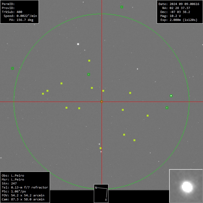 Chart - WASP-77, JD 2460562.50417