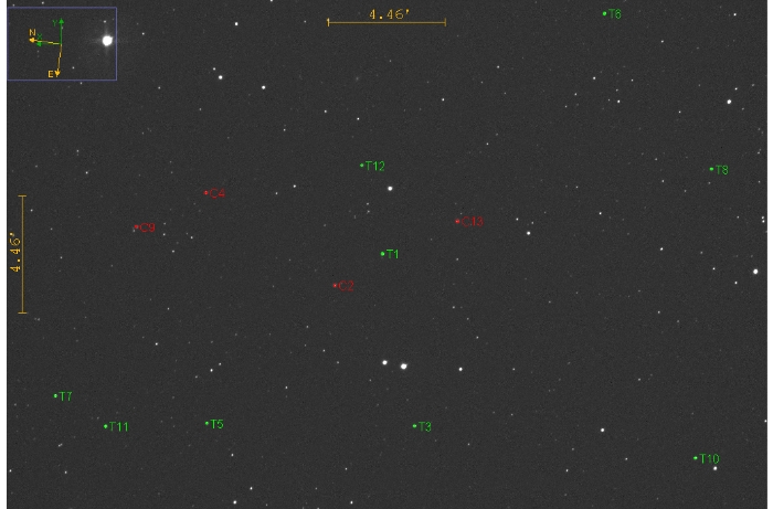 Chart - HAT-P-40, JD 2460582.22566