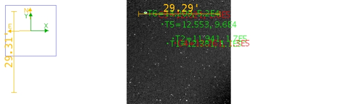 Chart - WASP-151, JD 2460574.30386