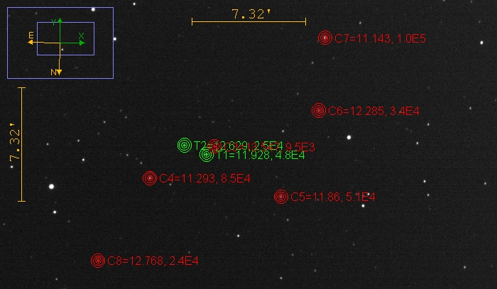 Chart - TrES-3, JD 2460582.24215