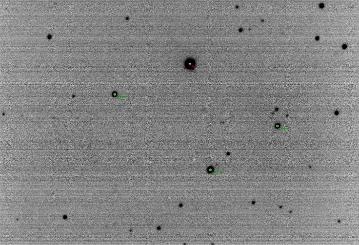 Chart - WASP-85 A, JD 2458937.39542