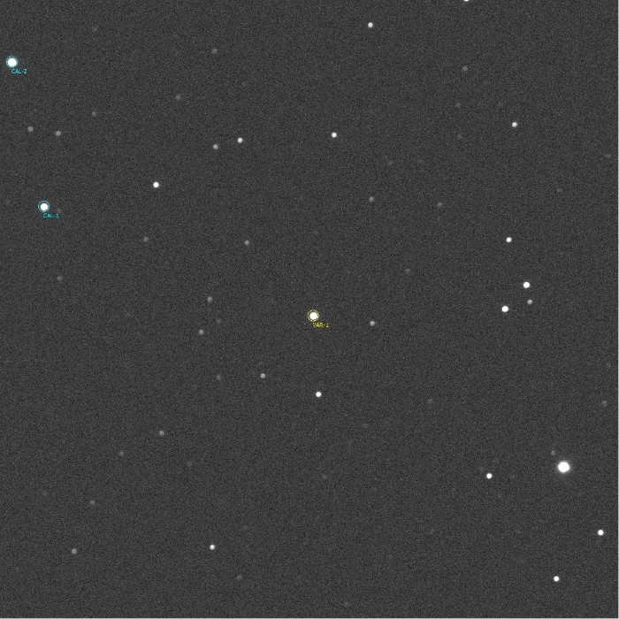 Chart - WASP-85 A, JD 2459638.50352