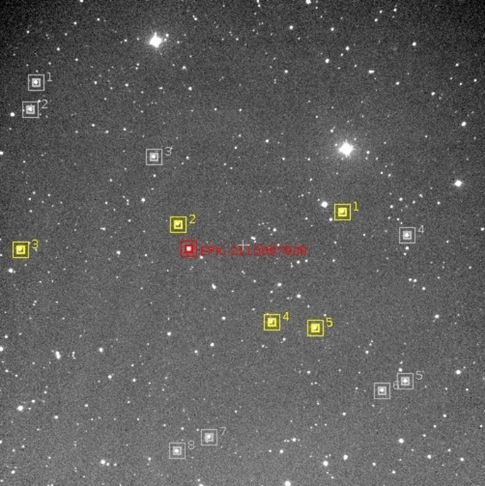 Chart - K2-29, JD 2458387.46766