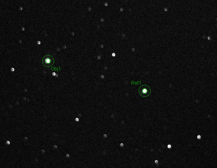 Chart - HD 209458, JD 2455491.24717