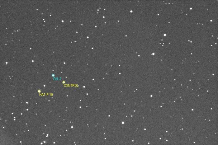 Chart - WASP-11, JD 2455526.38313