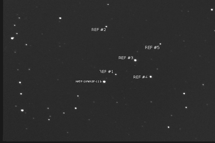 Chart - WASP-11, JD 2455835.41123