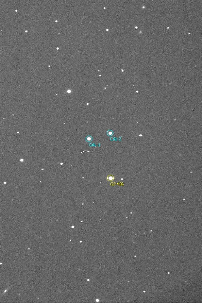 Chart - GJ 436, JD 2455922.55125