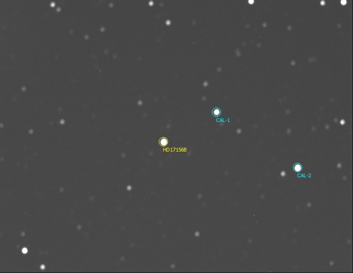 Chart - HD 17156, JD 2455902.34066