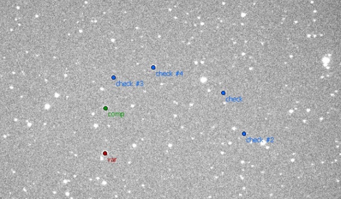Chart - GJ 1214, JD 2456009.55403