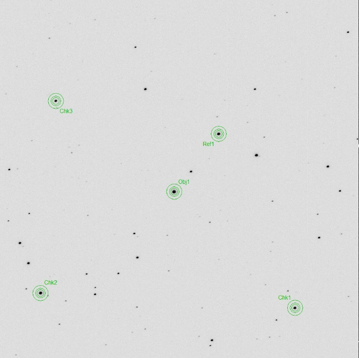 Chart - WASP-11, JD 2456955.85469