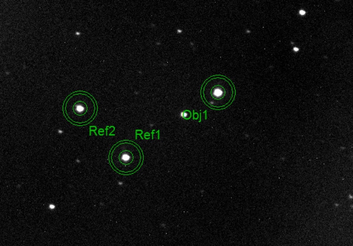 Chart - WASP-11, JD 2458076.33809