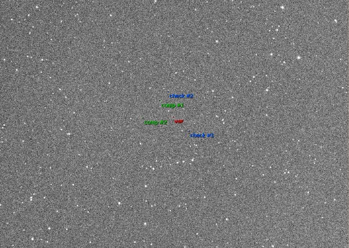 Chart - WASP-11, JD 2458411.32291