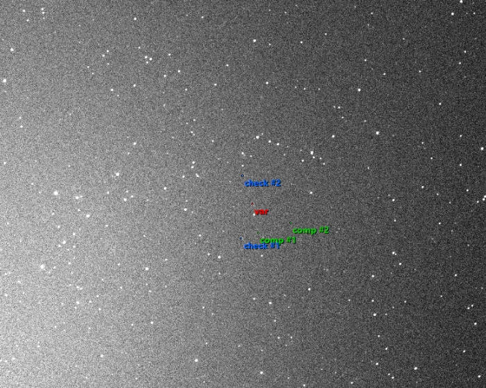 Chart - WASP-11, JD 2458411.34529