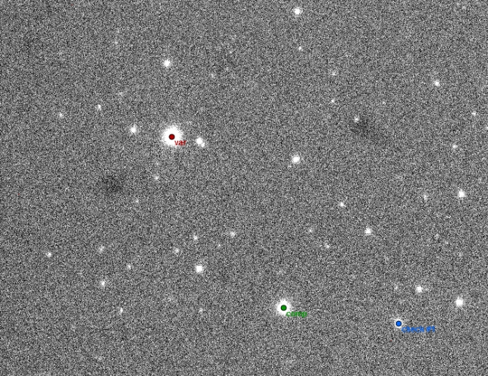 Chart - HD 209458, JD 2458716.40145