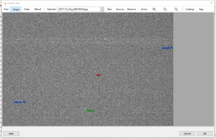 Chart - HD 209458, JD 2459541.22541