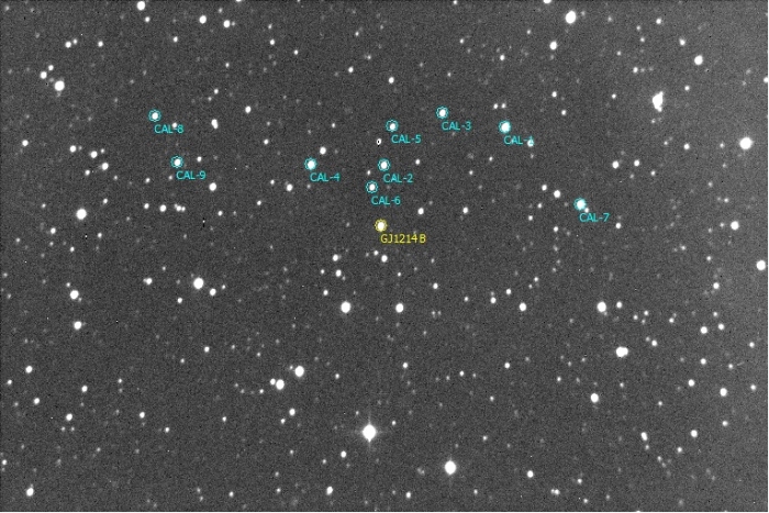 Chart - GJ 1214, JD 2459750.37159