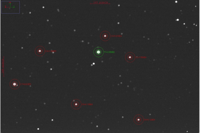 Chart - HD 209458, JD 2459784.39538