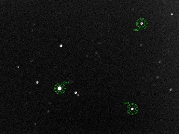 Chart - HD 209458, JD 2459784.40520