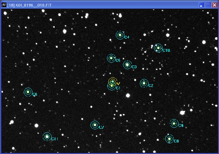 Chart - Kepler-41, JD 2456489.72299