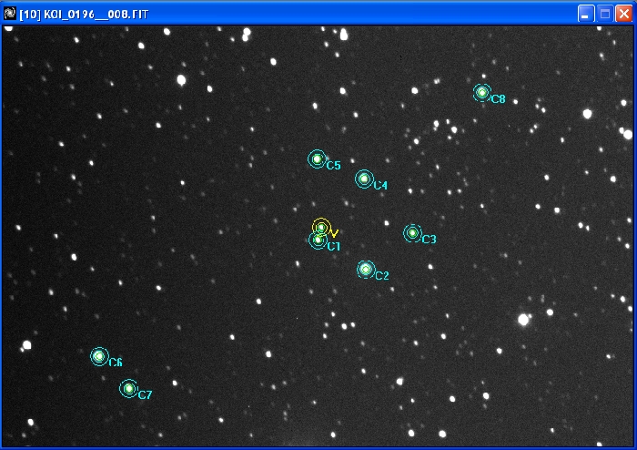 Chart - Kepler-41, JD 2456849.73401
