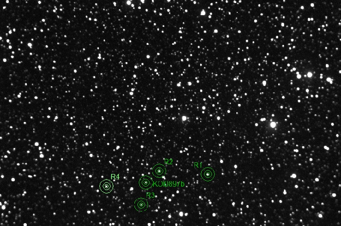 Chart - Kepler-718, JD 2456519.52772