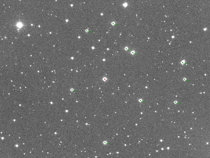 Chart - WASP-91, JD 2460618.61875