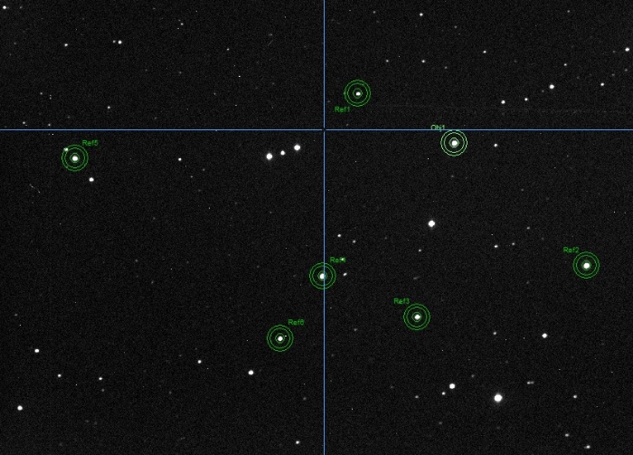 Chart - WASP-77, JD 2460637.22998