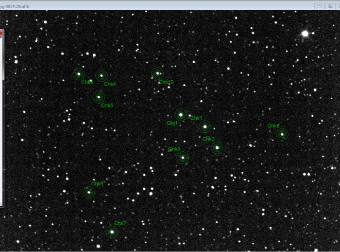 Chart - CG Cyg, JD 2460636.54052