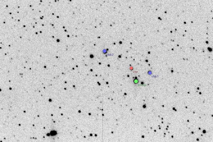 Chart - V0871 Per, JD 2454025.29753