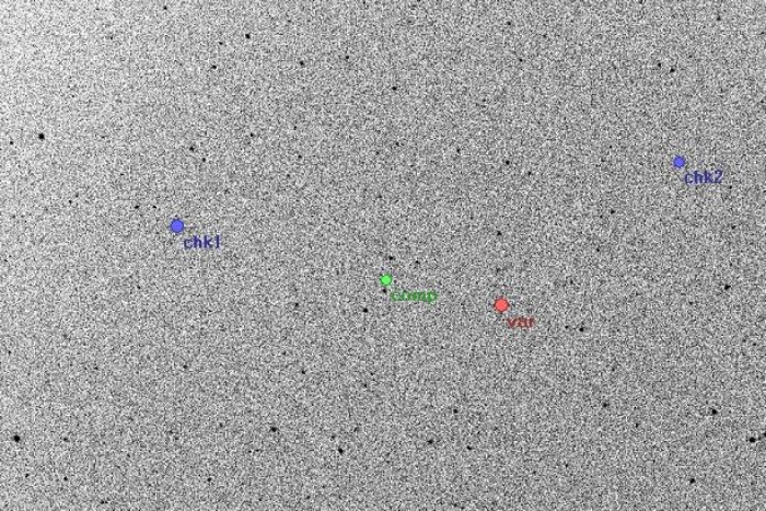 Chart - V0397 Cep, JD 2454298.36203