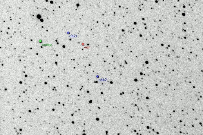 Chart - V0365 Peg, JD 2454335.34782