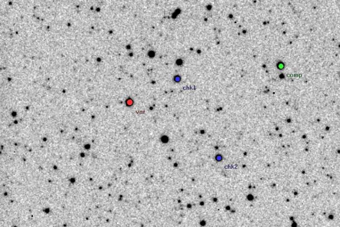 Chart - V0785 Cas, JD 2453965.31289