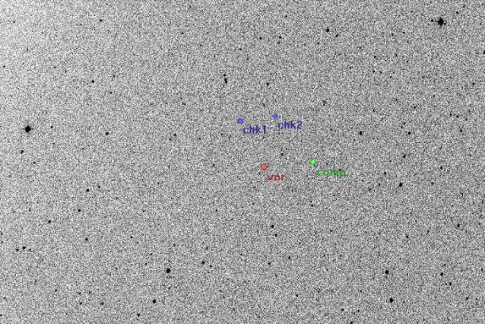 Chart - V0785 Cas, JD 2454627.46249