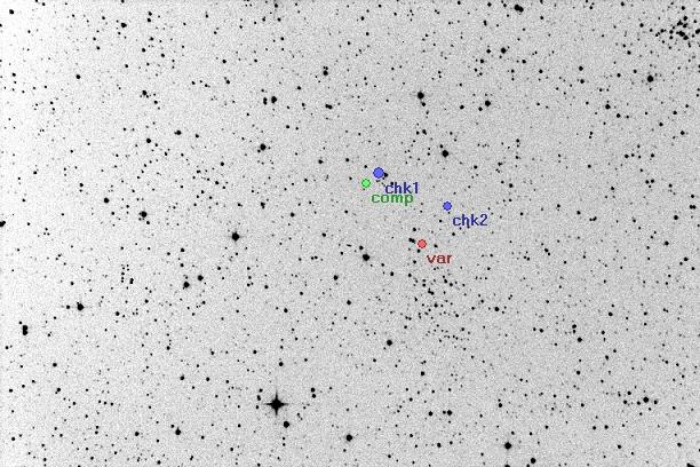 Chart - V0654 Cas, JD 2454712.34049