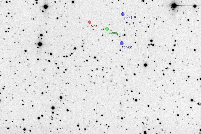 Chart - V1435 Her, JD 2454947.31624