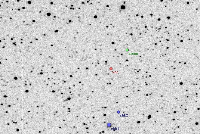 Chart - V0370 Cyg, JD 2454953.45203