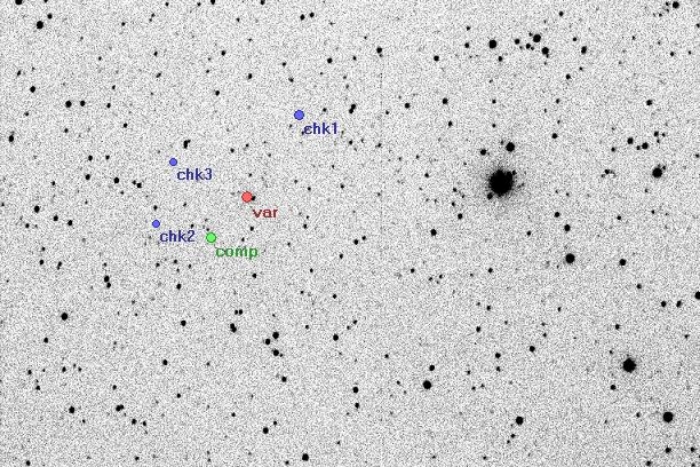 Chart - V0957 Cep, JD 2455076.29274