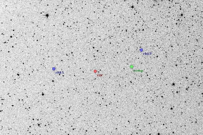 Chart - V0477 Cyg, JD 2455093.24541