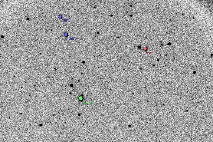 Chart - V0700 Cyg, JD 2455456.26637