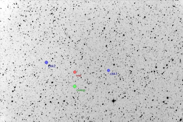 Chart - V0959 Cyg, JD 2455698.42896